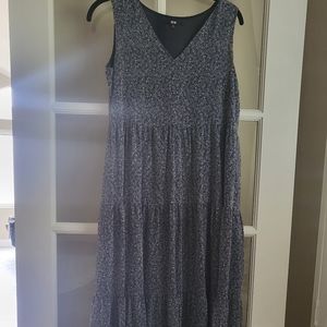 Uniqlo maxi dress